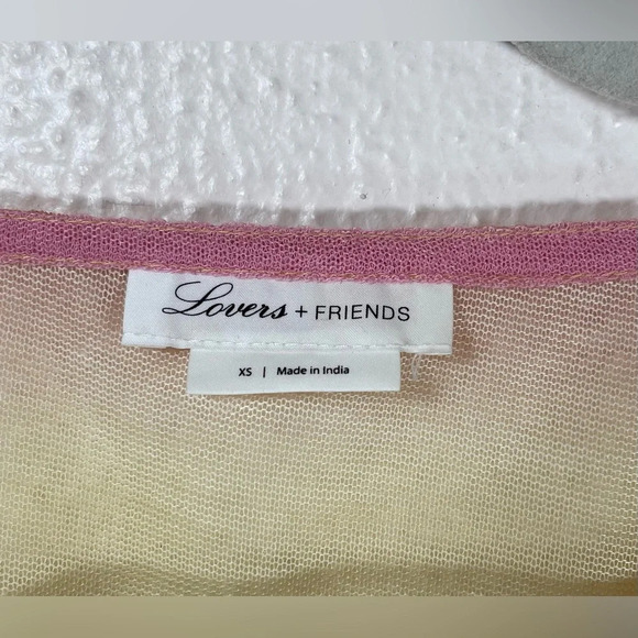 Lovers + Friends Guava Top in Sunset Ombré Women’s XS Summer Spring Coastal - Picture 5 of 11